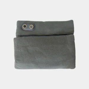 Chauffe-mains Électrique Portable en Peluche - Gris Anthracite