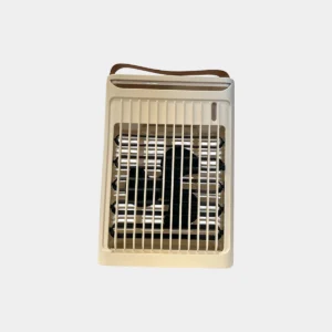 Chauffage Électrique Portable ThermoLite - Blanc Crème