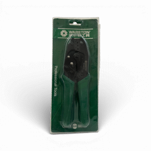 Pince à Sertir à Cliquet Professionnelle Wareton 9" – Pour Cosses Isolées