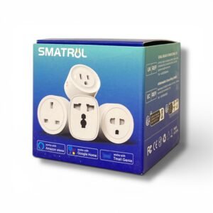 Prise Connectée WiFi 20A avec Suivi de Consommation Énergétique