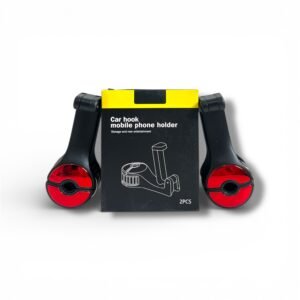Support de Téléphone et Crochet de Voiture 2-en-1 (Pack de 2)
