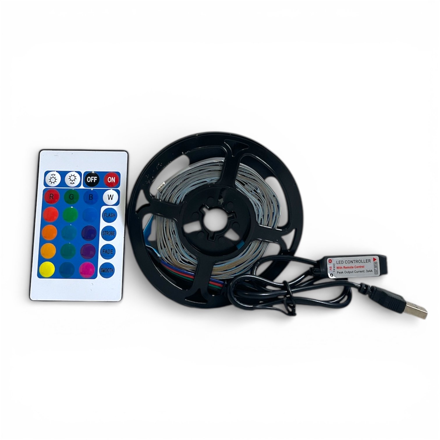 ruban-led-rgb-multicolore-kit-dambiance-usb-avec-telecommande-24-touches