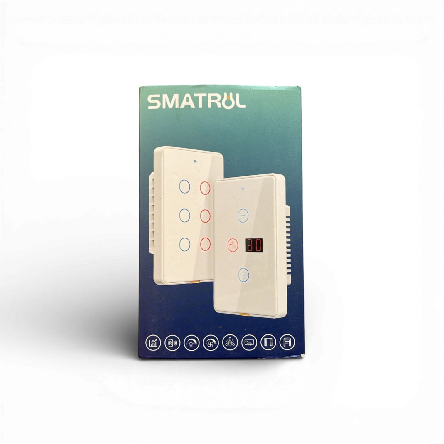 Interrupteur Mural Intelligent Wi-Fi SMATRUL – Commande Tactile et Vocale