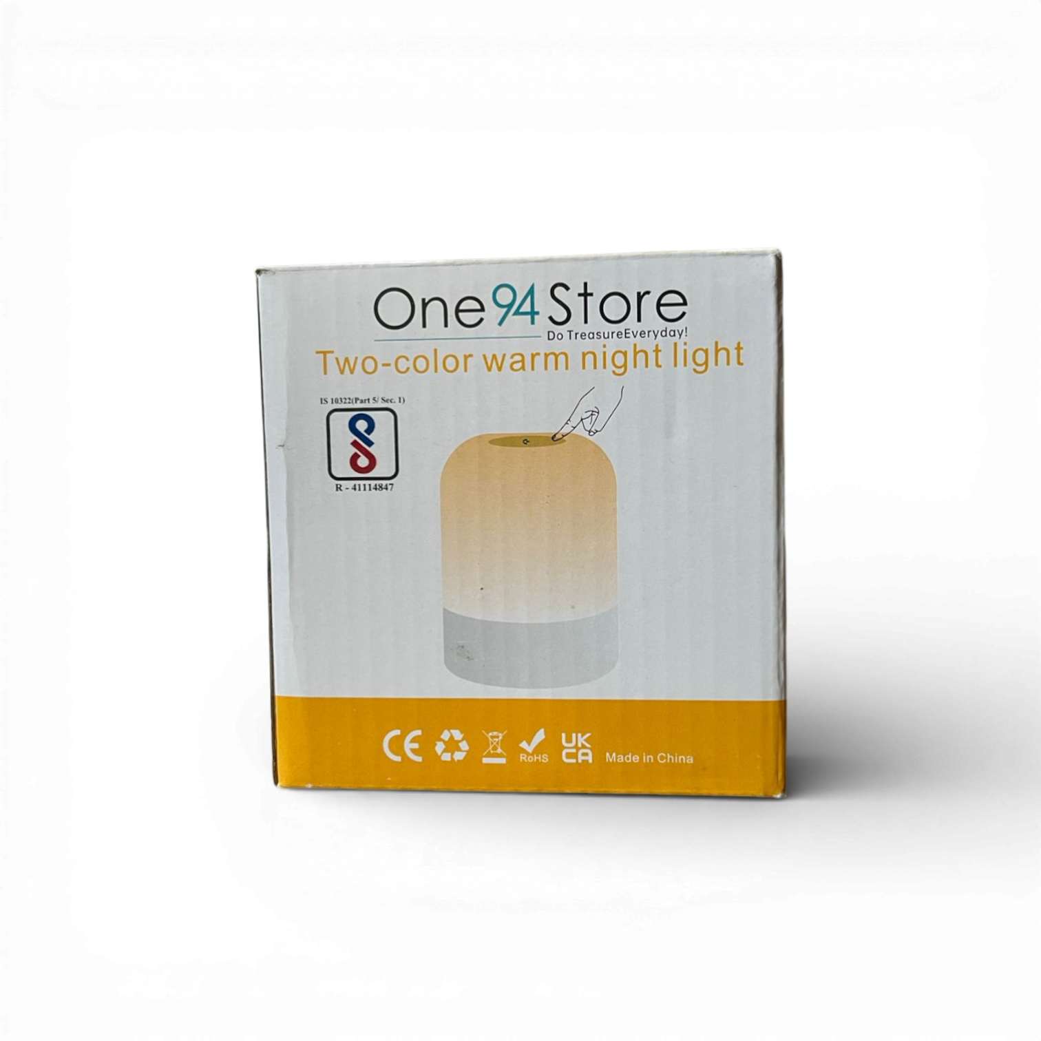 Veilleuse Colorée Rechargeable à Commande Tactile